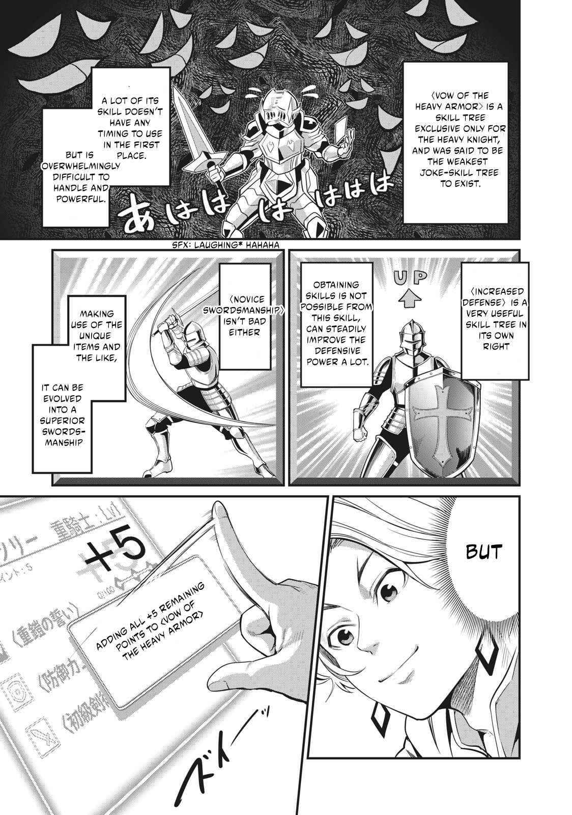 The Exiled Reincarnated Heavy Knight Is Unrivaled In Game Knowledge Chapter 1.2 - Page 4 in English