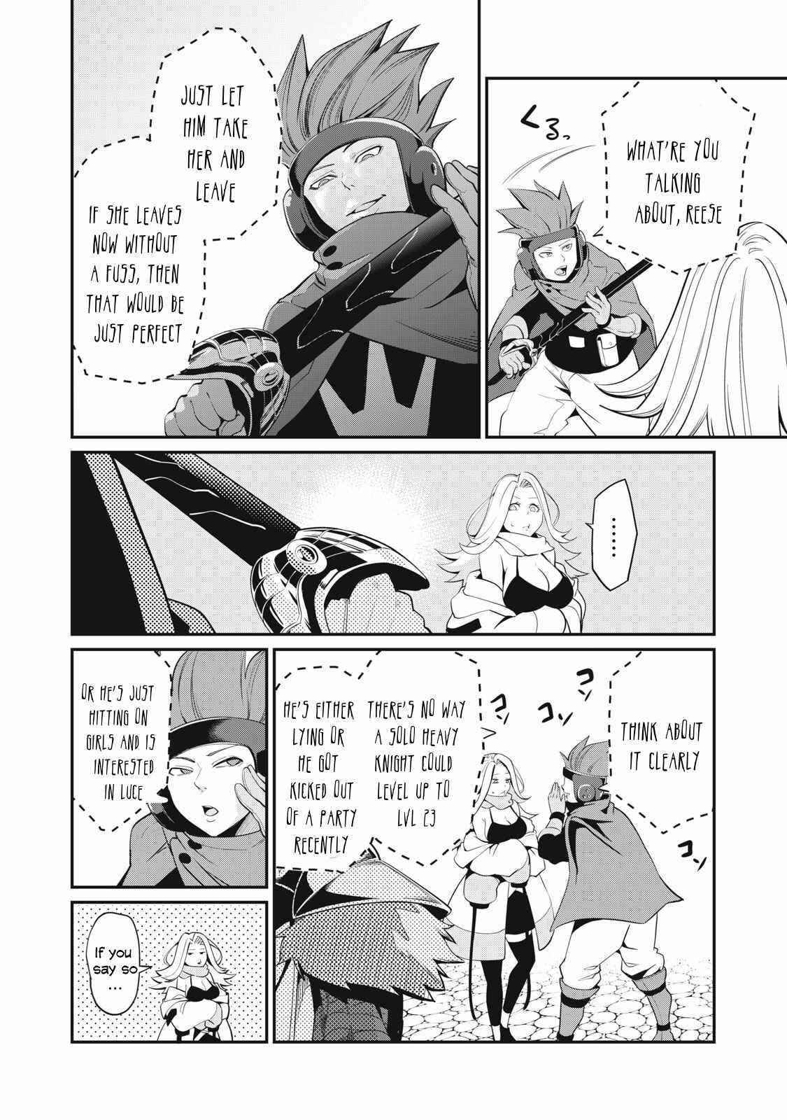 The Exiled Reincarnated Heavy Knight Is Unrivaled In Game Knowledge Chapter 12 - Page 8 in English
