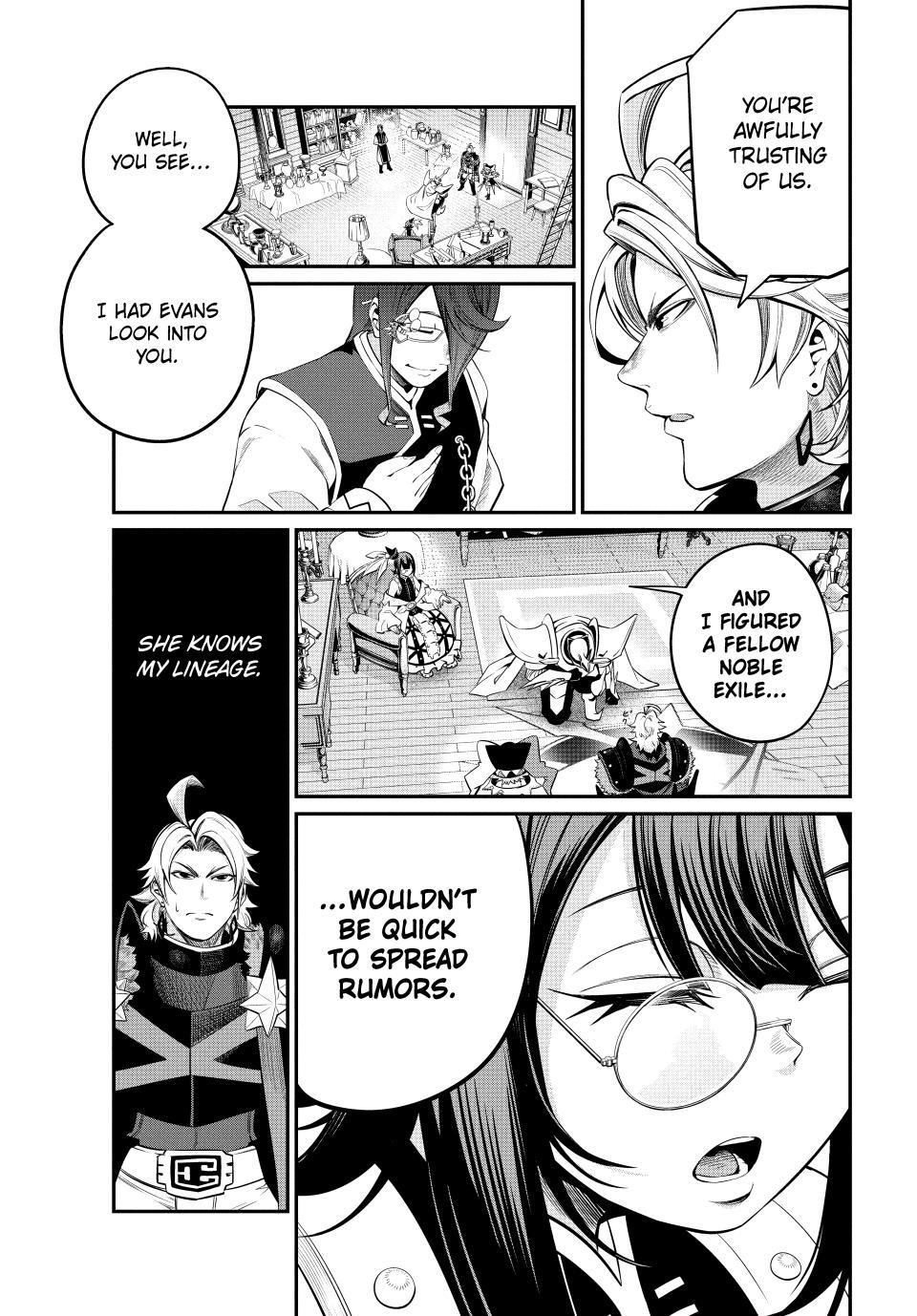 The Exiled Reincarnated Heavy Knight Is Unrivaled In Game Knowledge Chapter 127 - Page 9 in English