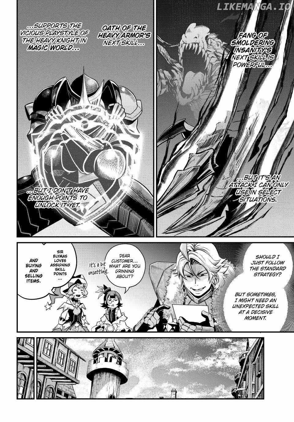The Exiled Reincarnated Heavy Knight Is Unrivaled In Game Knowledge Chapter 132 - Page 12 in English