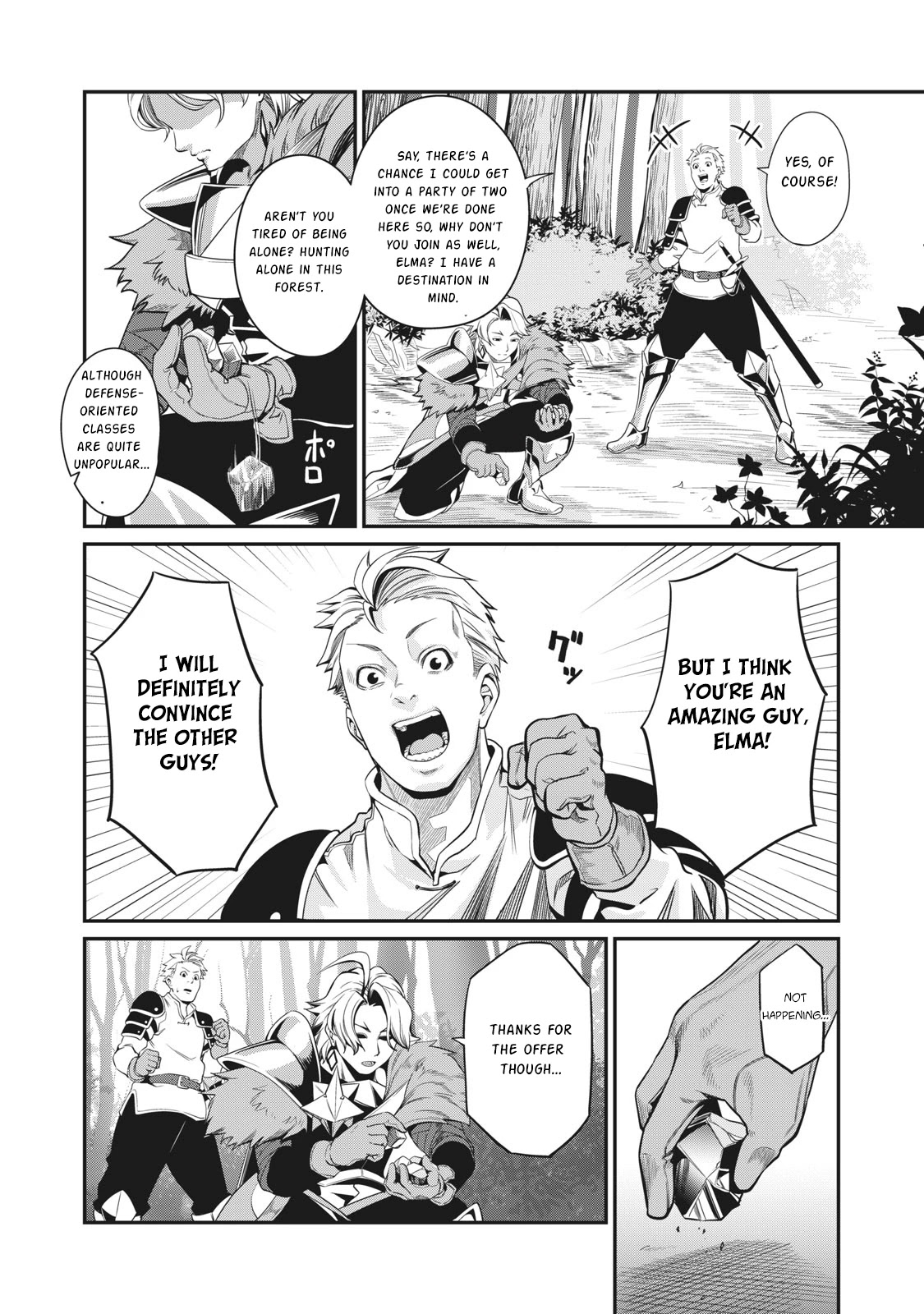 The Exiled Reincarnated Heavy Knight Is Unrivaled In Game Knowledge Chapter 2 - Page 4 in English