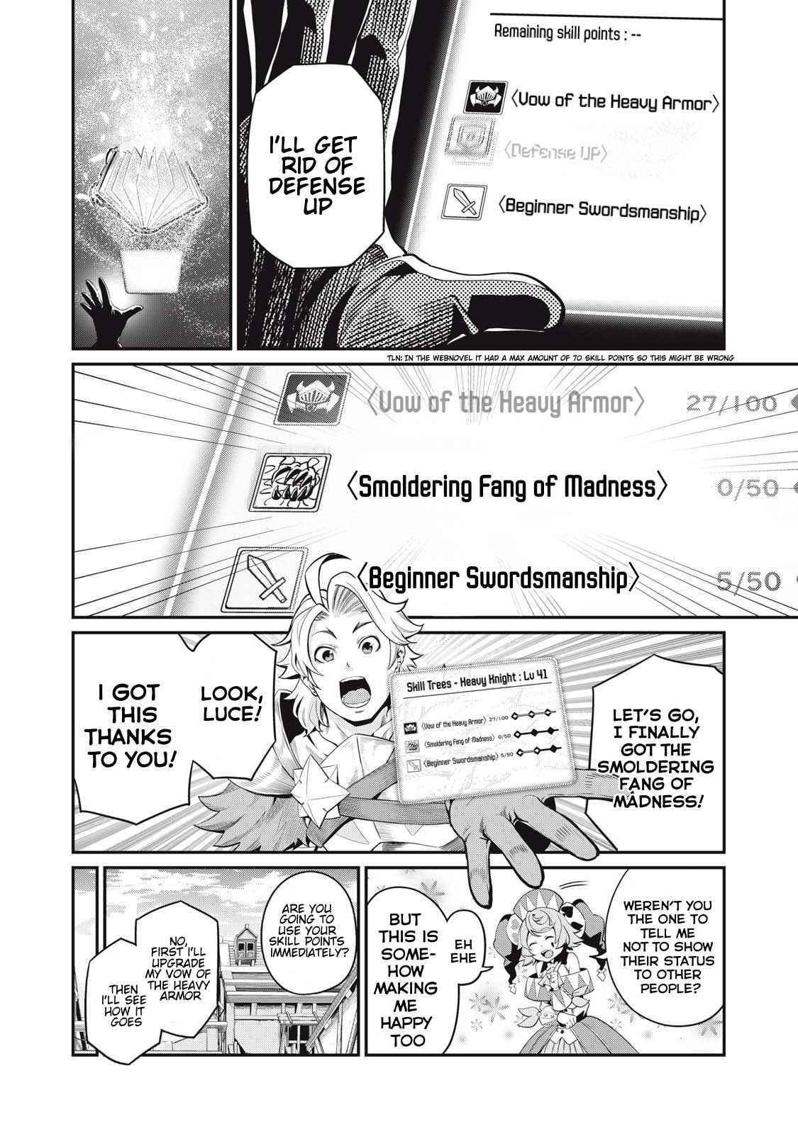 The Exiled Reincarnated Heavy Knight Is Unrivaled In Game Knowledge Chapter 24 - Page 10 in English