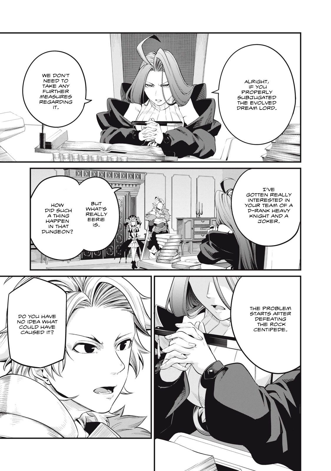 The Exiled Reincarnated Heavy Knight Is Unrivaled In Game Knowledge Chapter 44 - Page 11 in English