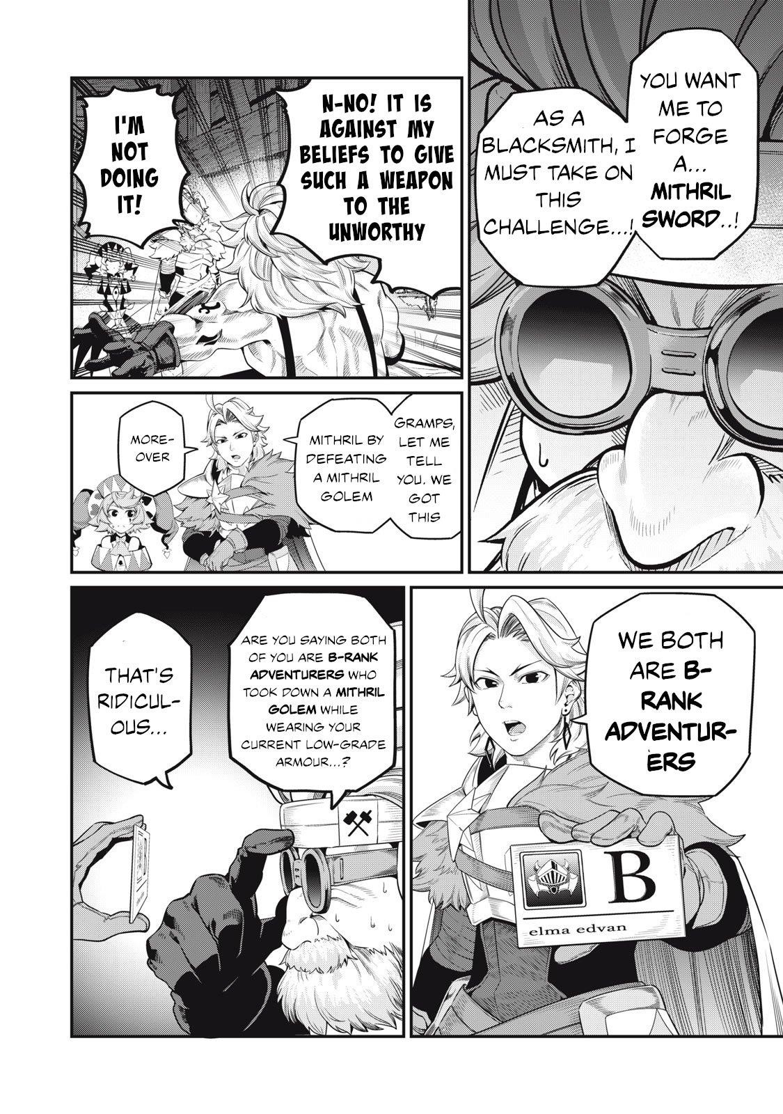 The Exiled Reincarnated Heavy Knight Is Unrivaled In Game Knowledge Chapter 45 - Page 14 in English