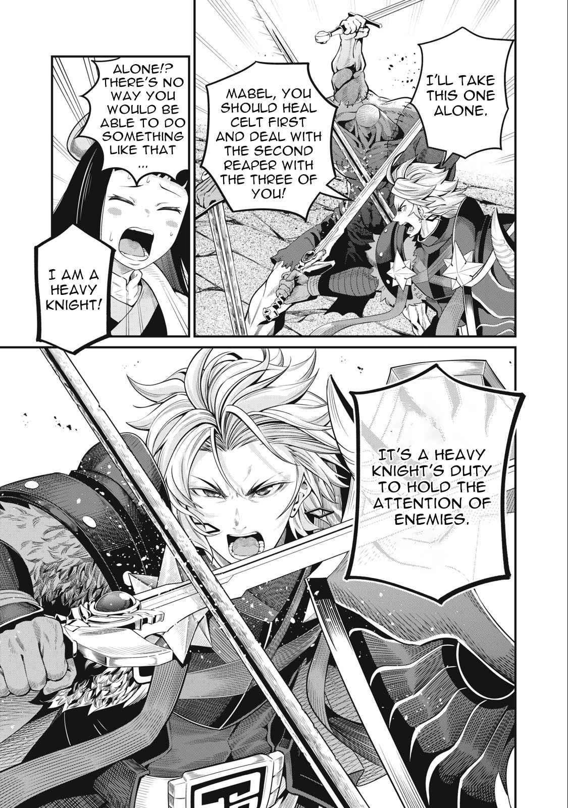 The Exiled Reincarnated Heavy Knight Is Unrivaled In Game Knowledge Chapter 54 - Page 13 in English