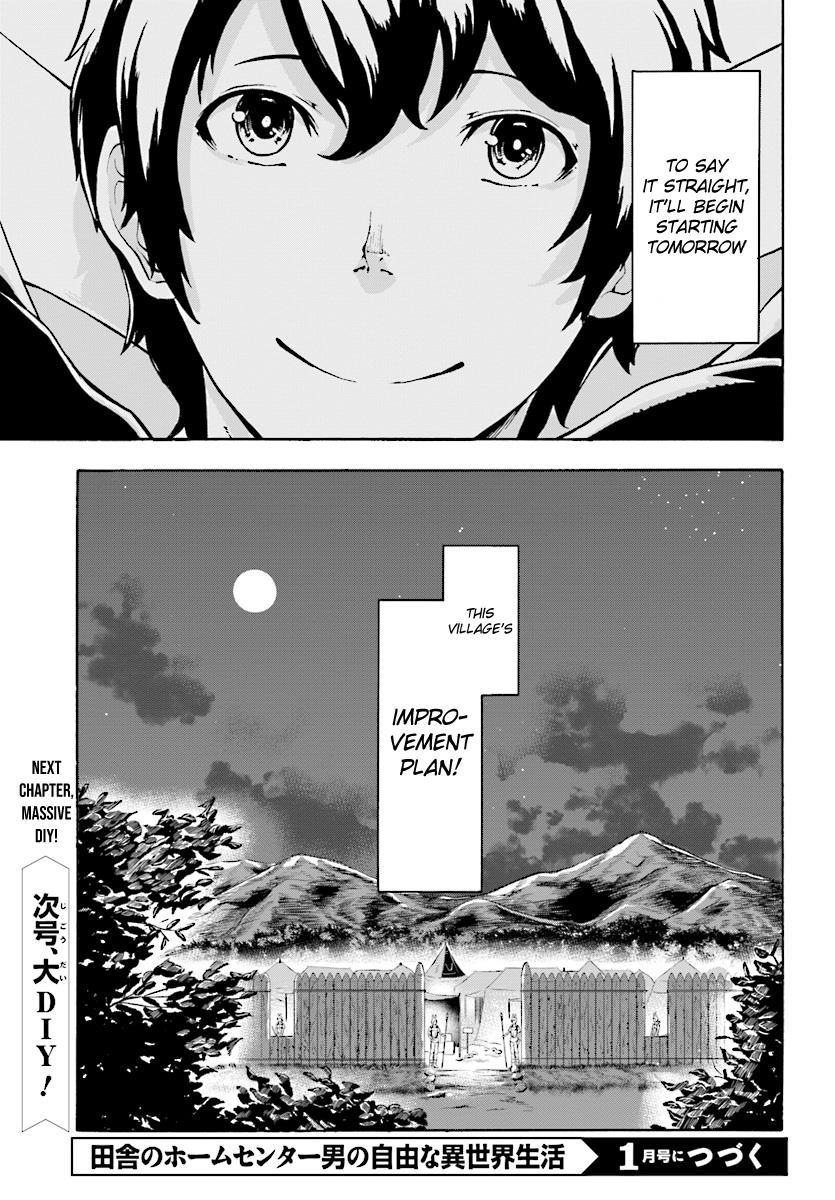 The Home Improvement Store Employee Building An Agricultural Village In Another World Chapter 2 - Page 30 in English