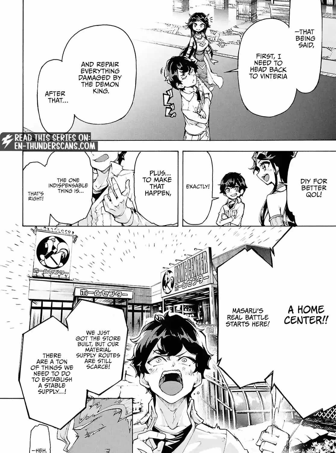 The Home Improvement Store Employee Building An Agricultural Village In Another World Chapter 79 - Page 35 in English