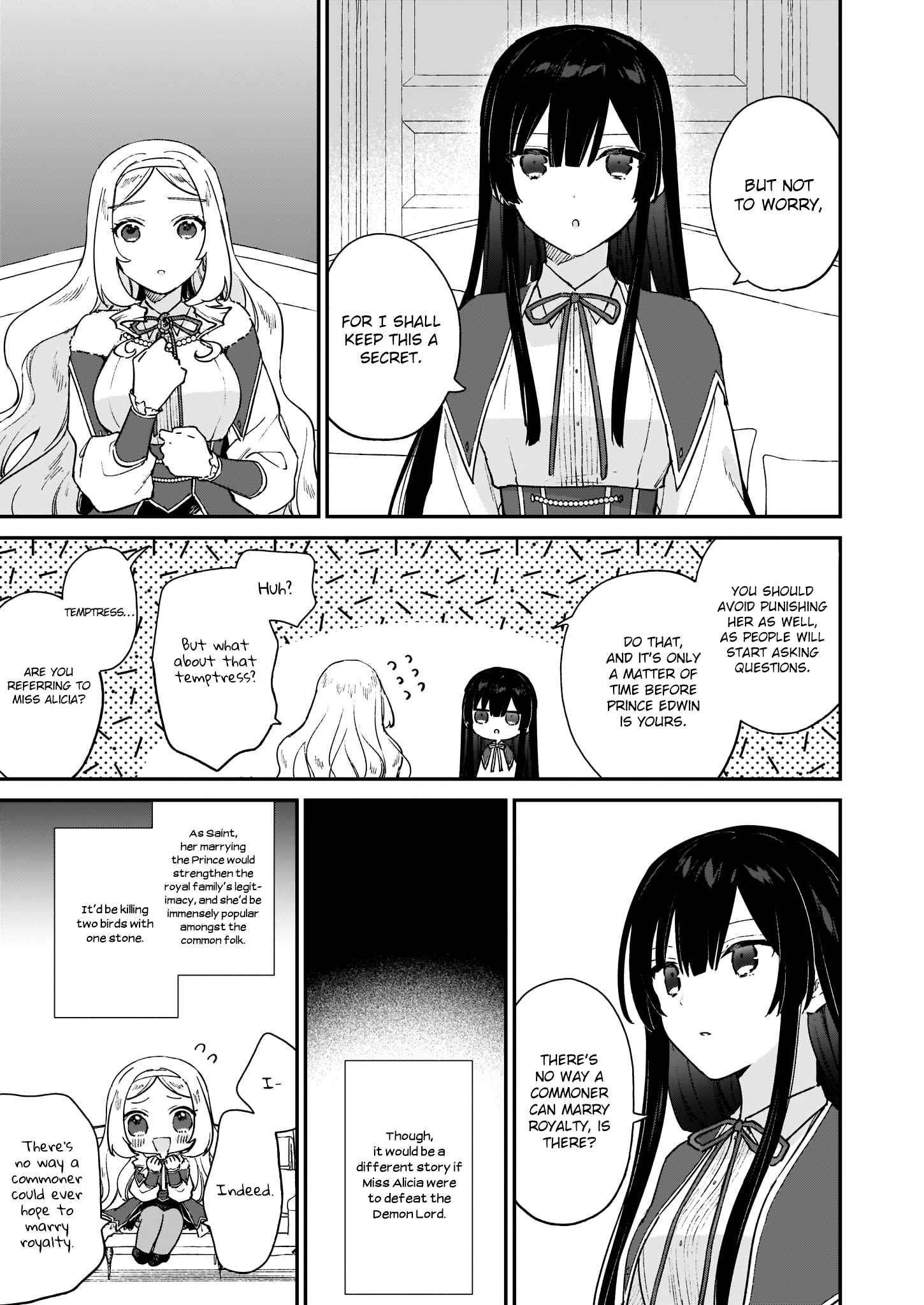 Villainess Level 99 ~I May Be The Hidden Boss But I’m Not The Demon Lord~ Chapter 12.1 - Page 11 in English