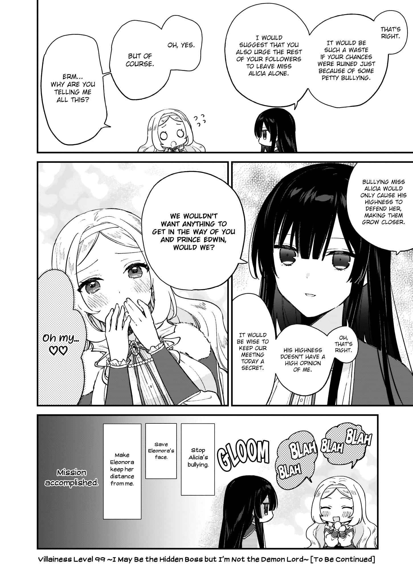 Villainess Level 99 ~I May Be The Hidden Boss But I’m Not The Demon Lord~ Chapter 12.1 - Page 12 in English