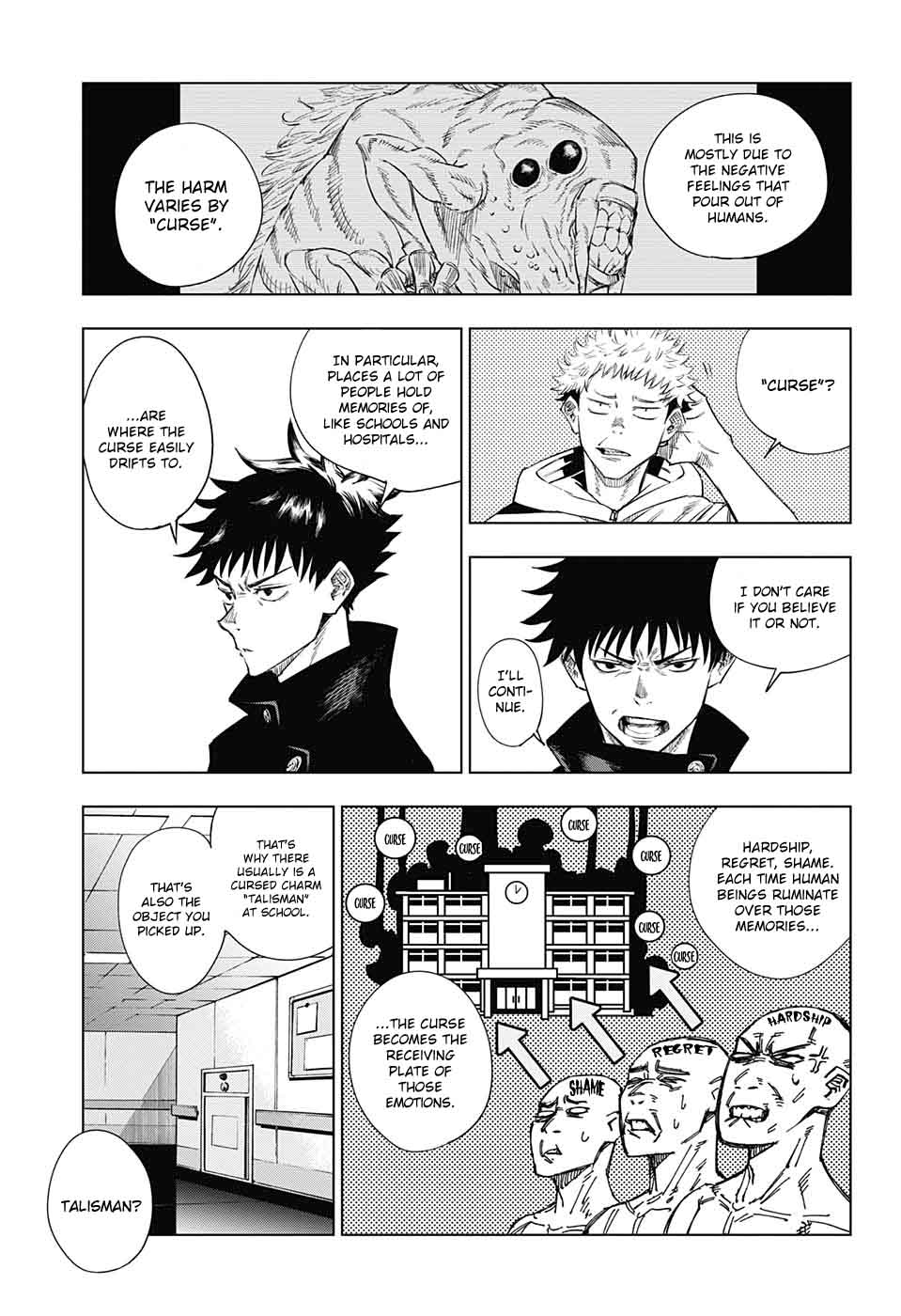 JUJUTSU KAISEN Chapter 1 - Page 22 in English