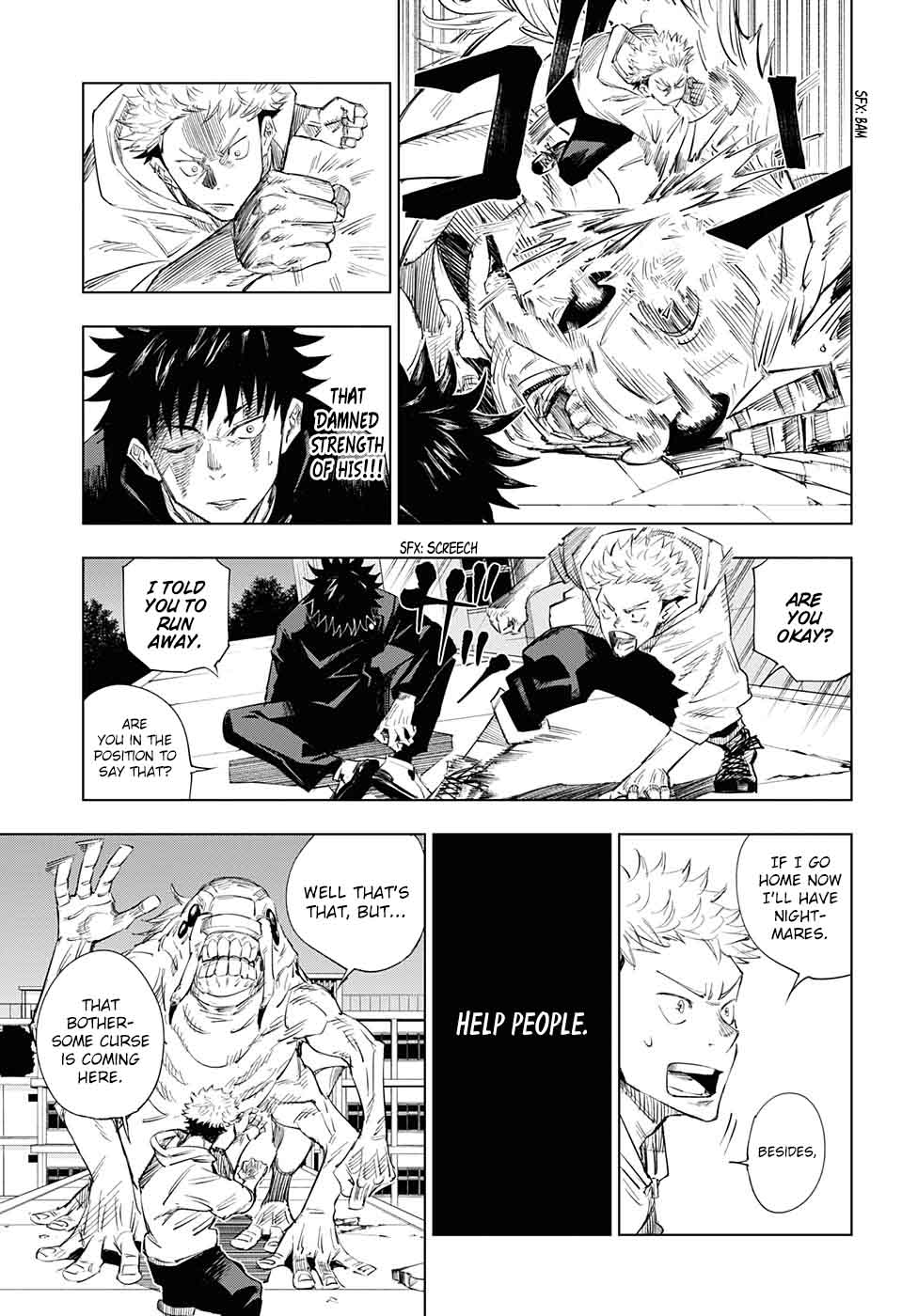 JUJUTSU KAISEN Chapter 1 - Page 44 in English