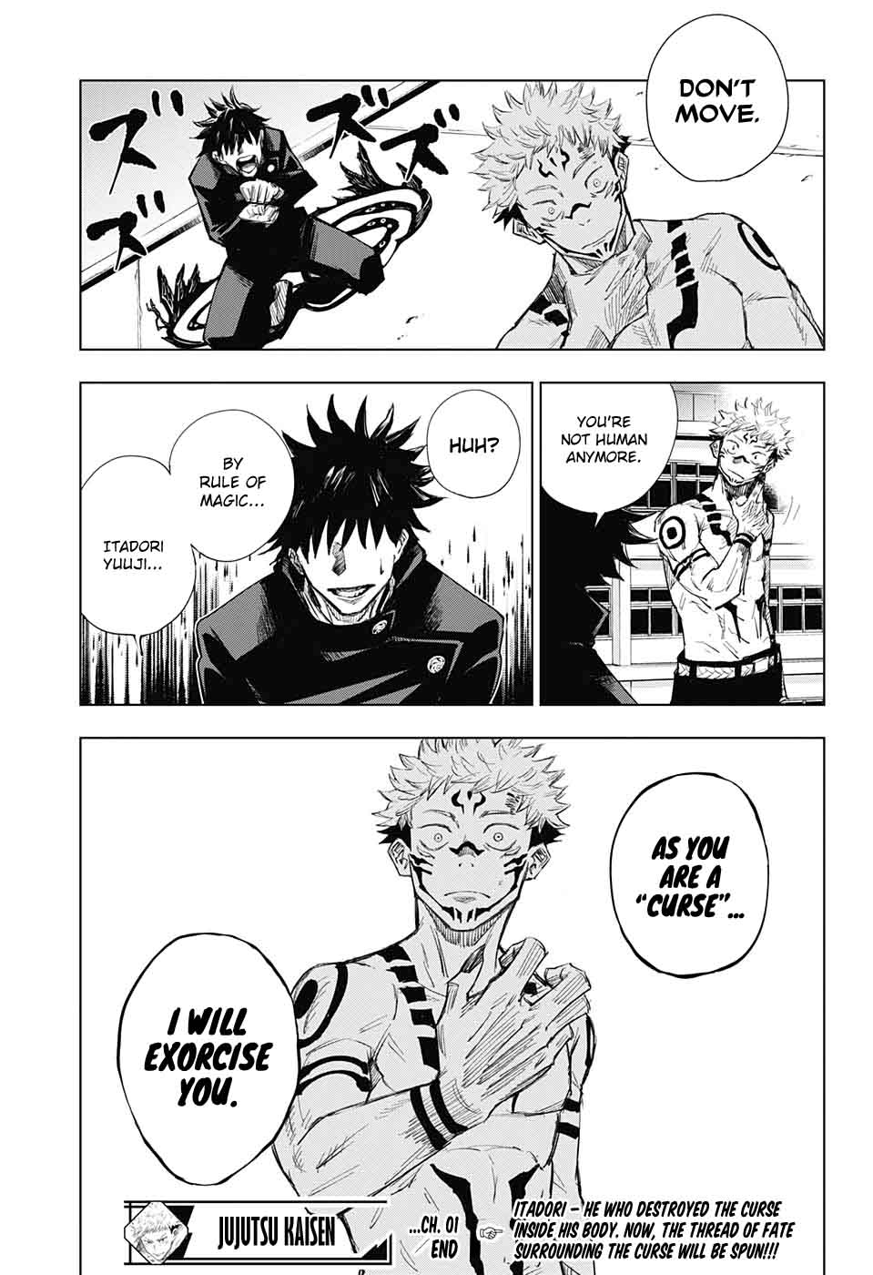 JUJUTSU KAISEN Chapter 1 - Page 53 in English