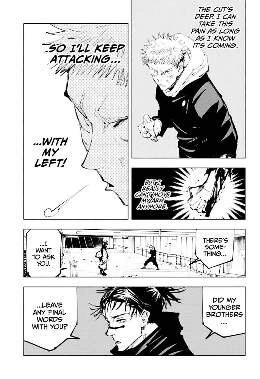 JUJUTSU KAISEN Chapter 101 - Page 17 in English