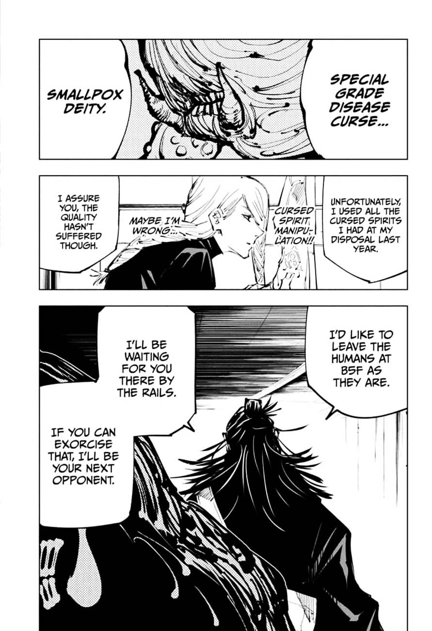 JUJUTSU KAISEN Chapter 101 - Page 5 in English