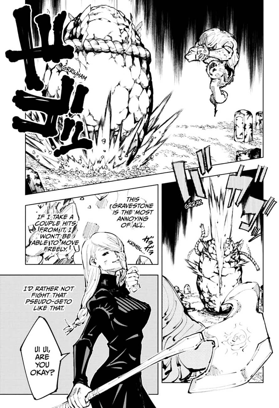 JUJUTSU KAISEN Chapter 102 - Page 9 in English