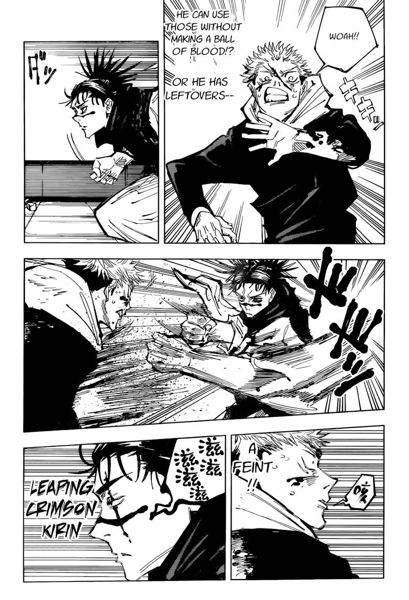 JUJUTSU KAISEN Chapter 103 - Page 14 in English