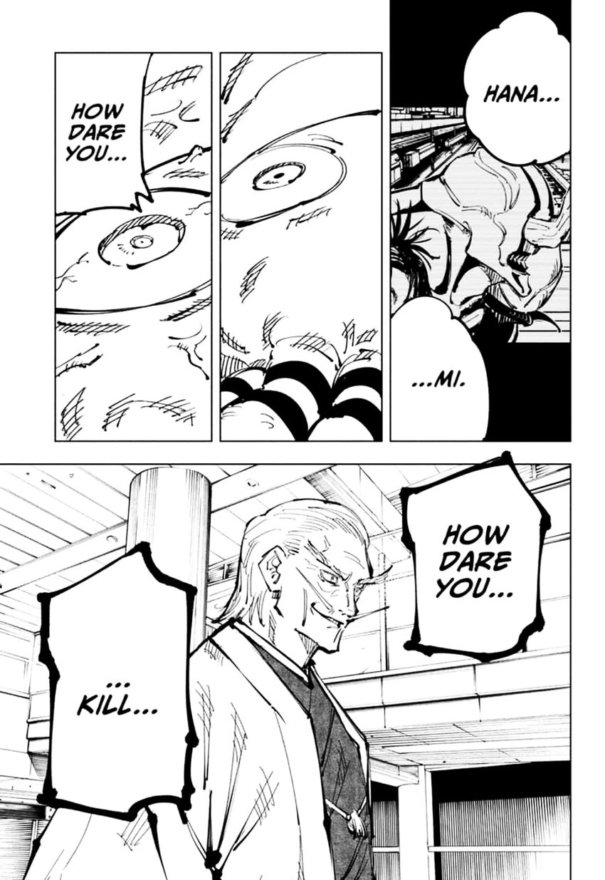 JUJUTSU KAISEN Chapter 106 - Page 17 in English