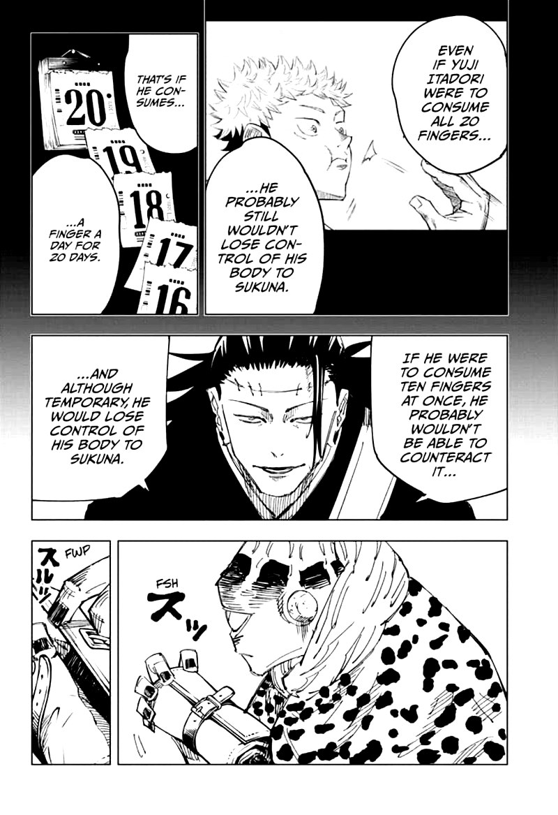 JUJUTSU KAISEN Chapter 111 - Page 20 in English