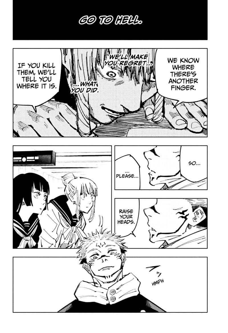 JUJUTSU KAISEN Chapter 112 - Page 12 in English