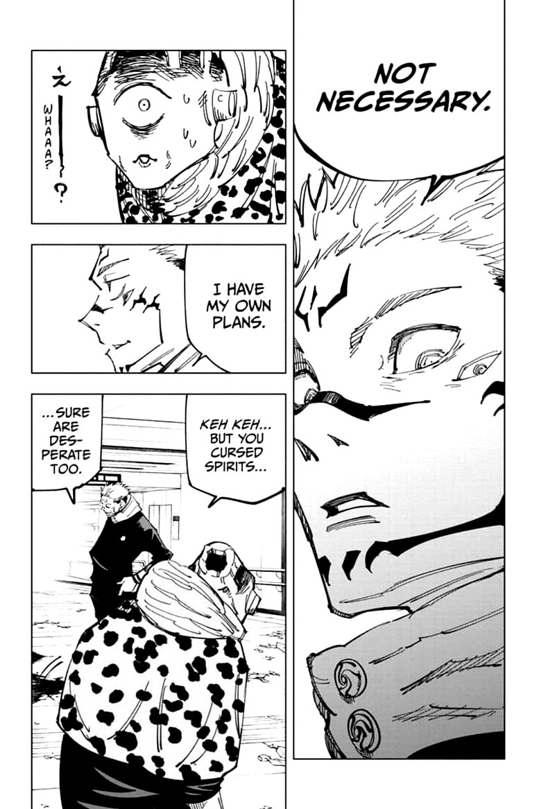 JUJUTSU KAISEN Chapter 112 - Page 18 in English