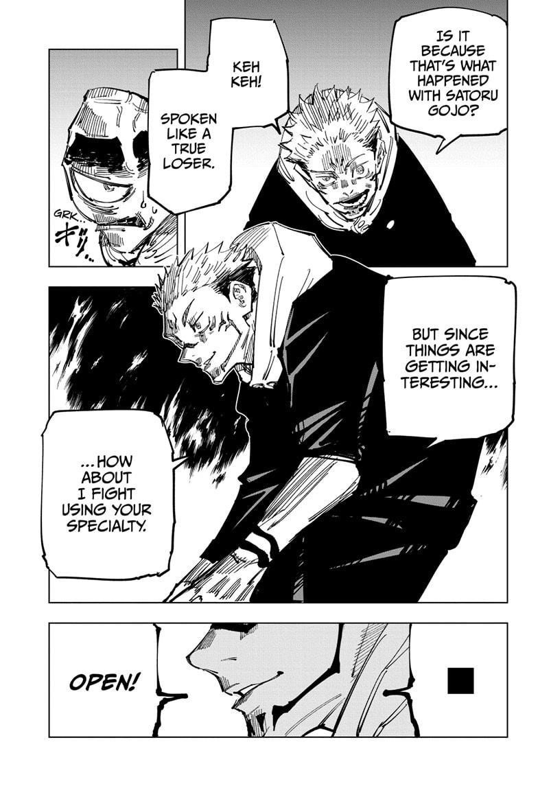 JUJUTSU KAISEN Chapter 115 - Page 16 in English