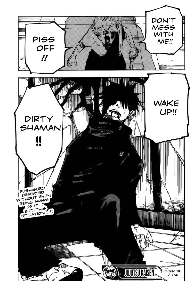 JUJUTSU KAISEN Chapter 116 - Page 16 in English