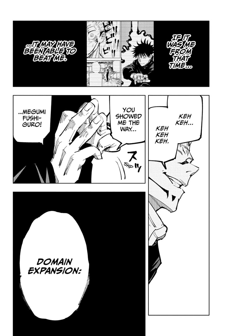 JUJUTSU KAISEN Chapter 118 - Page 17 in English