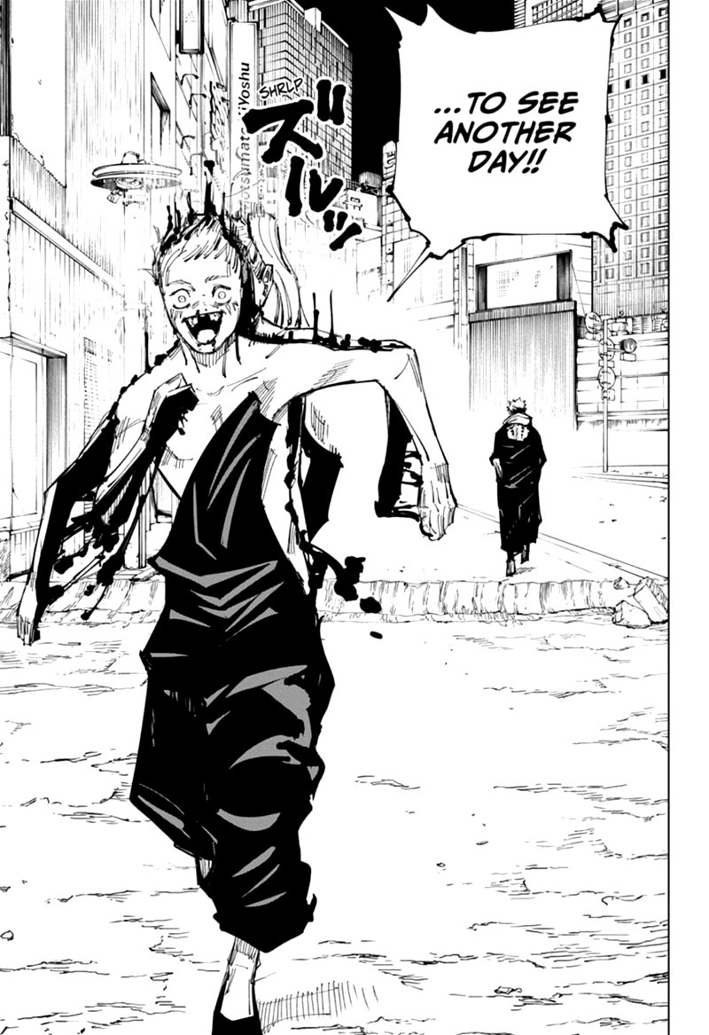 JUJUTSU KAISEN Chapter 119 - Page 13 in English