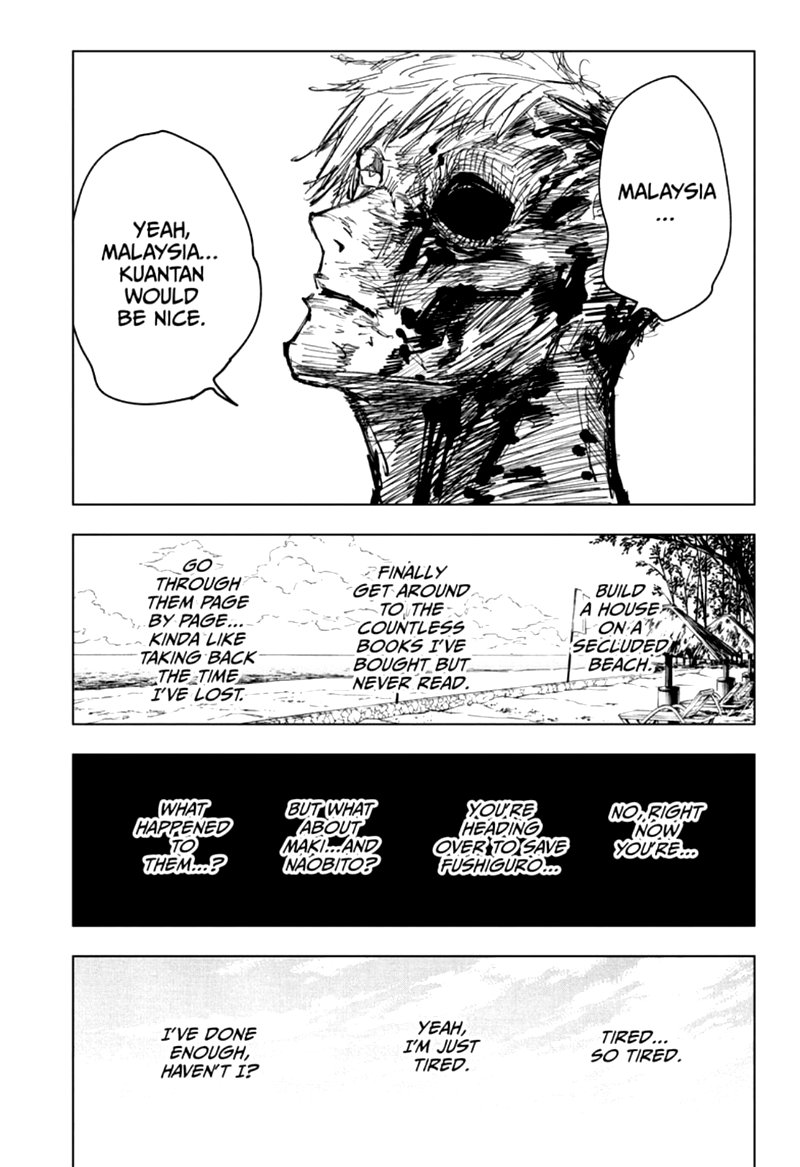 JUJUTSU KAISEN Chapter 120 - Page 11 in English