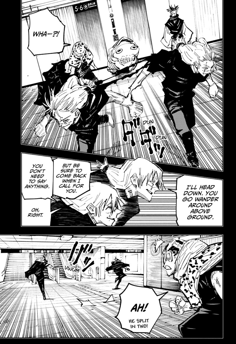 JUJUTSU KAISEN Chapter 122 - Page 11 in English