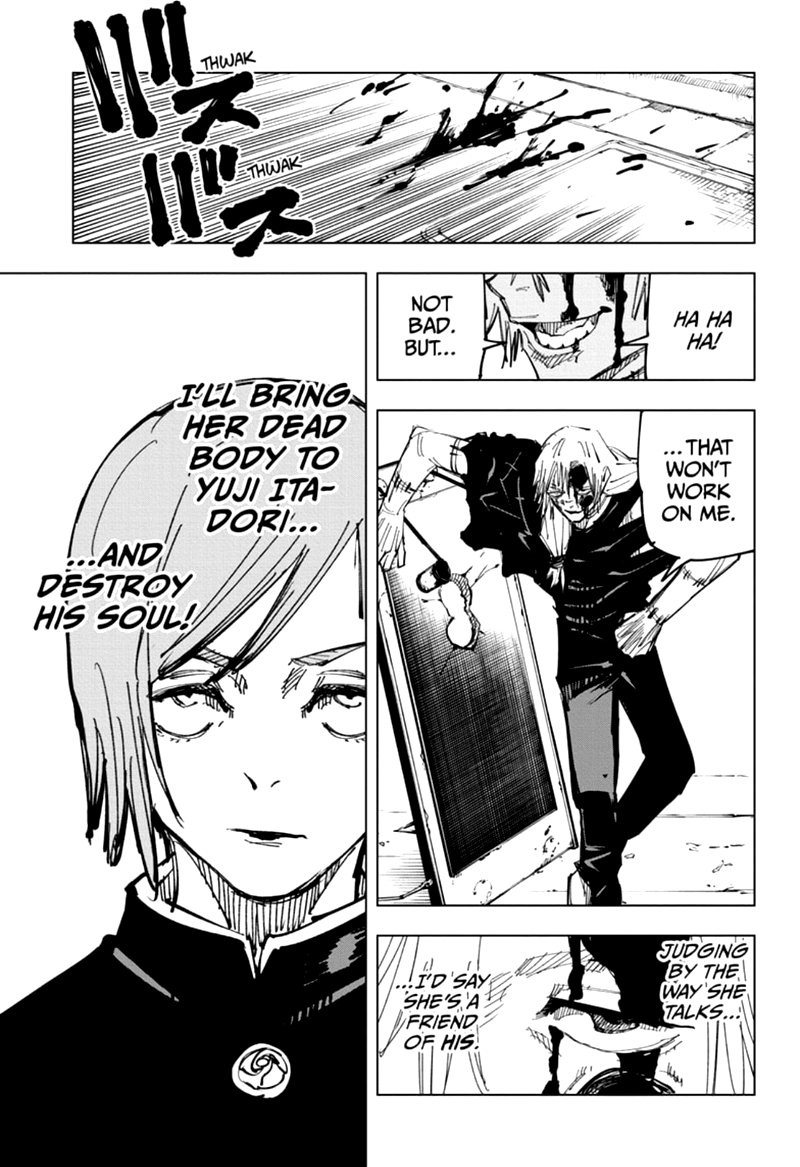 JUJUTSU KAISEN Chapter 122 - Page 19 in English