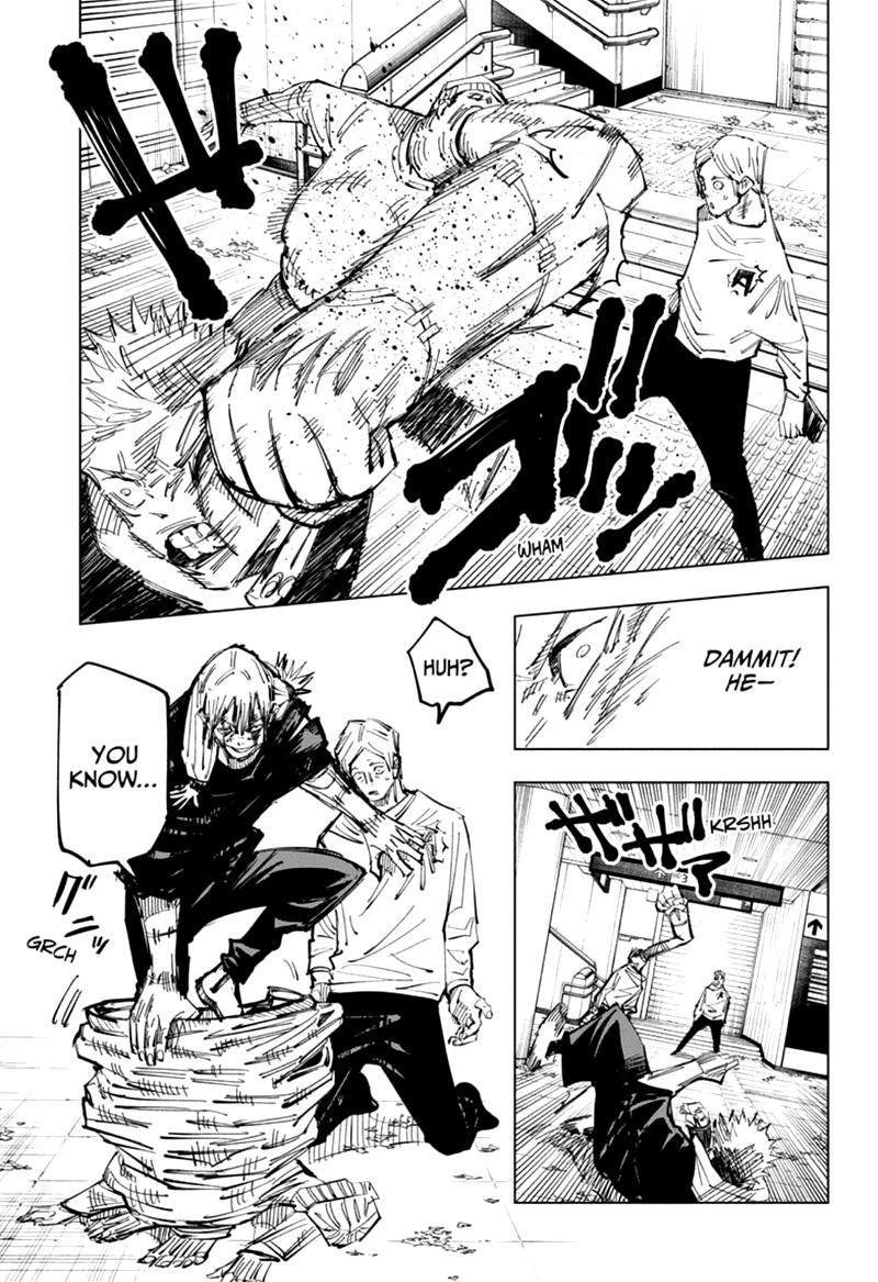 JUJUTSU KAISEN Chapter 122 - Page 7 in English