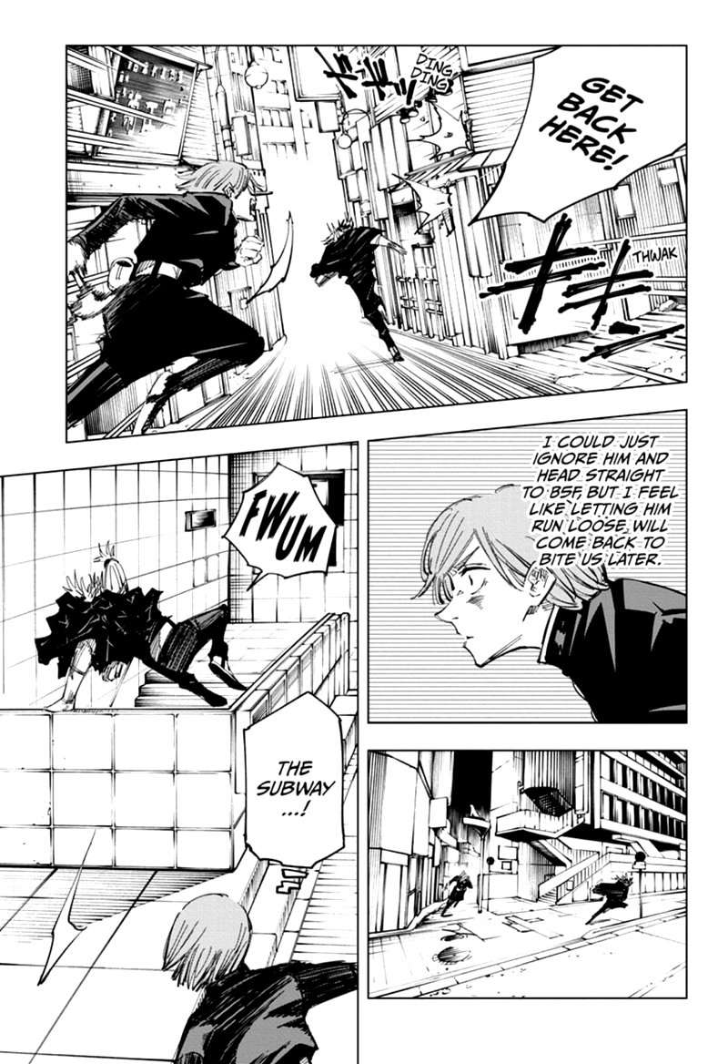 JUJUTSU KAISEN Chapter 124 - Page 7 in English