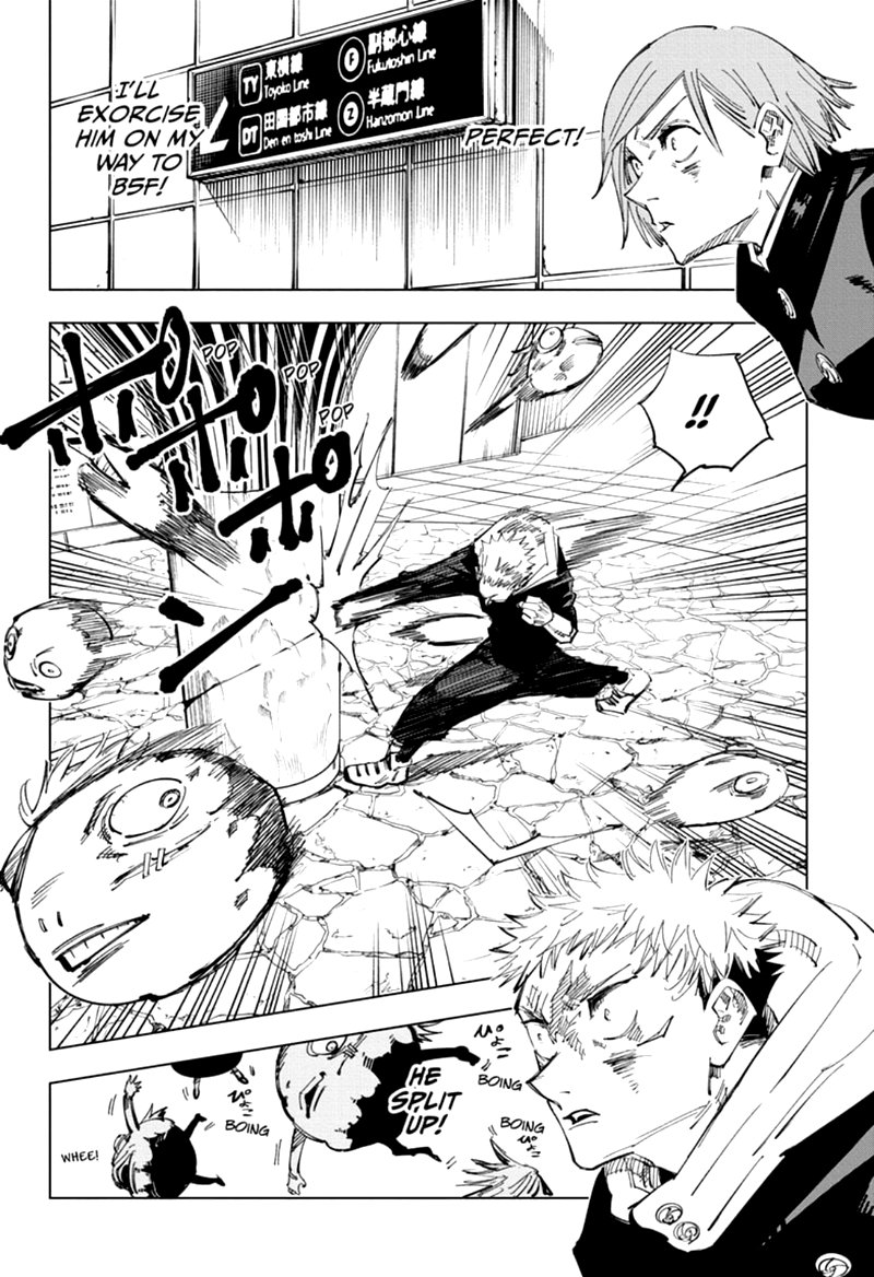 JUJUTSU KAISEN Chapter 124 - Page 8 in English