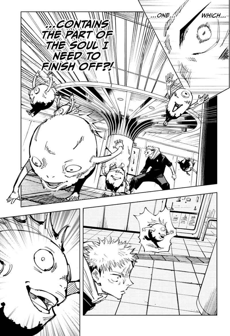 JUJUTSU KAISEN Chapter 124 - Page 9 in English