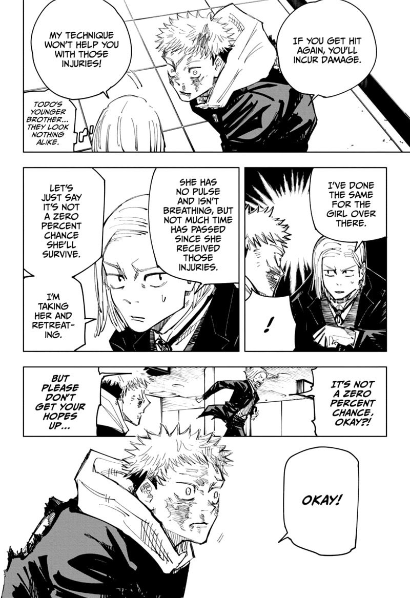 JUJUTSU KAISEN Chapter 127 - Page 12 in English