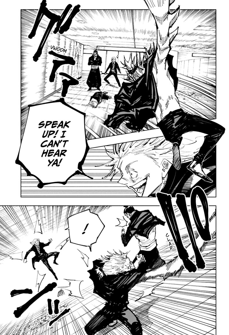 JUJUTSU KAISEN Chapter 127 - Page 5 in English