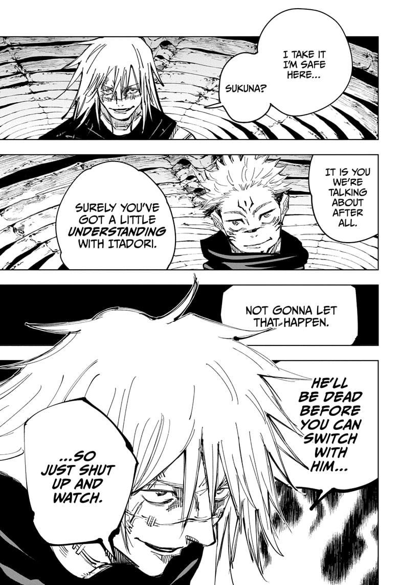 JUJUTSU KAISEN Chapter 130 - Page 5 in English