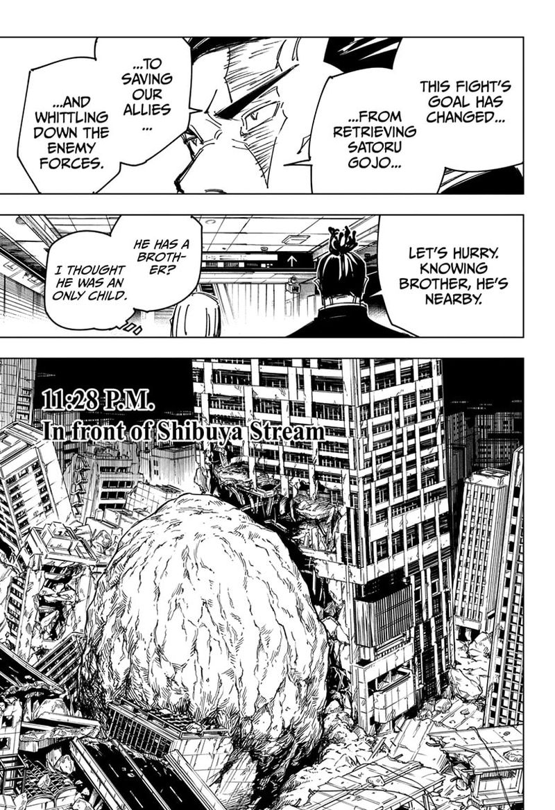 JUJUTSU KAISEN Chapter 133 - Page 3 in English
