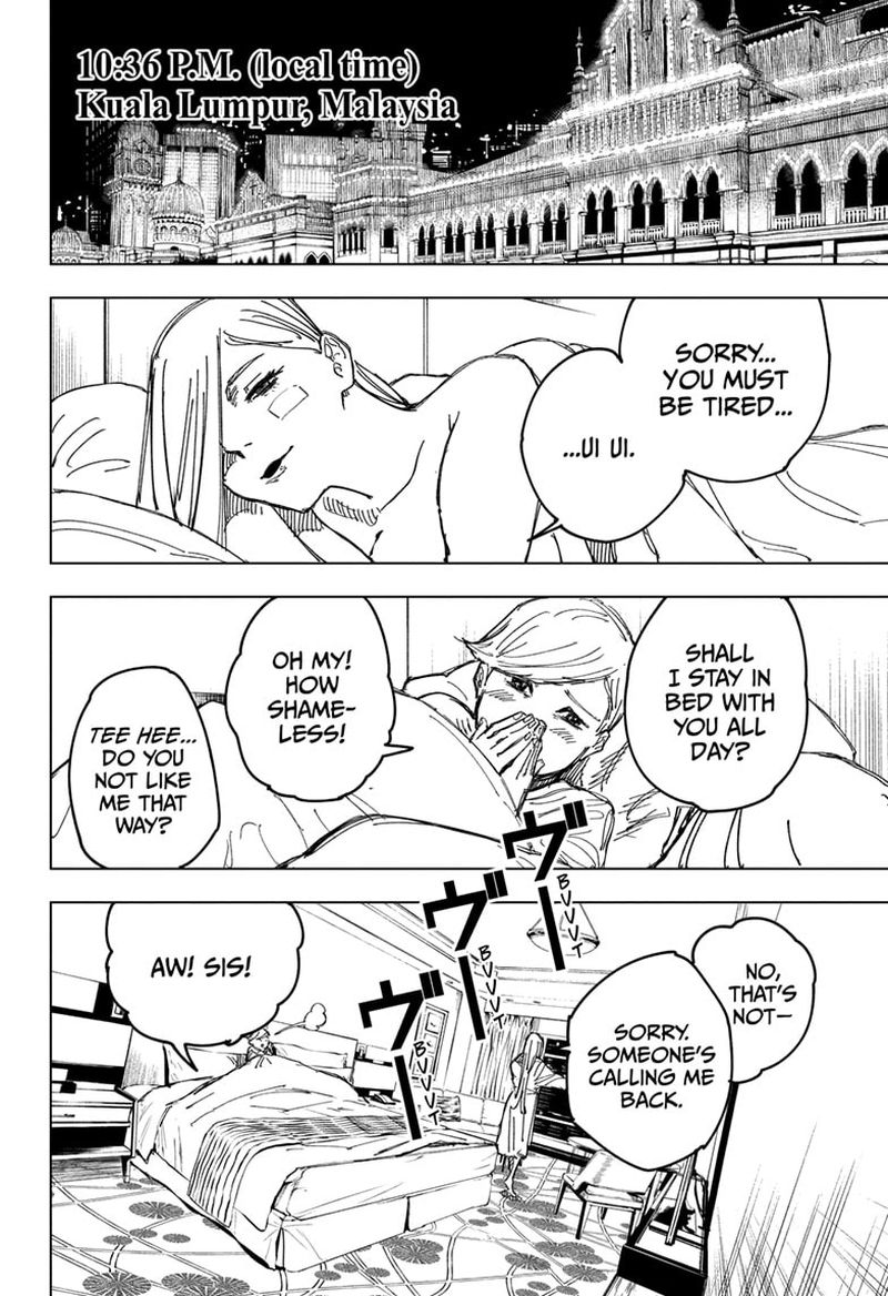 JUJUTSU KAISEN Chapter 133 - Page 6 in English