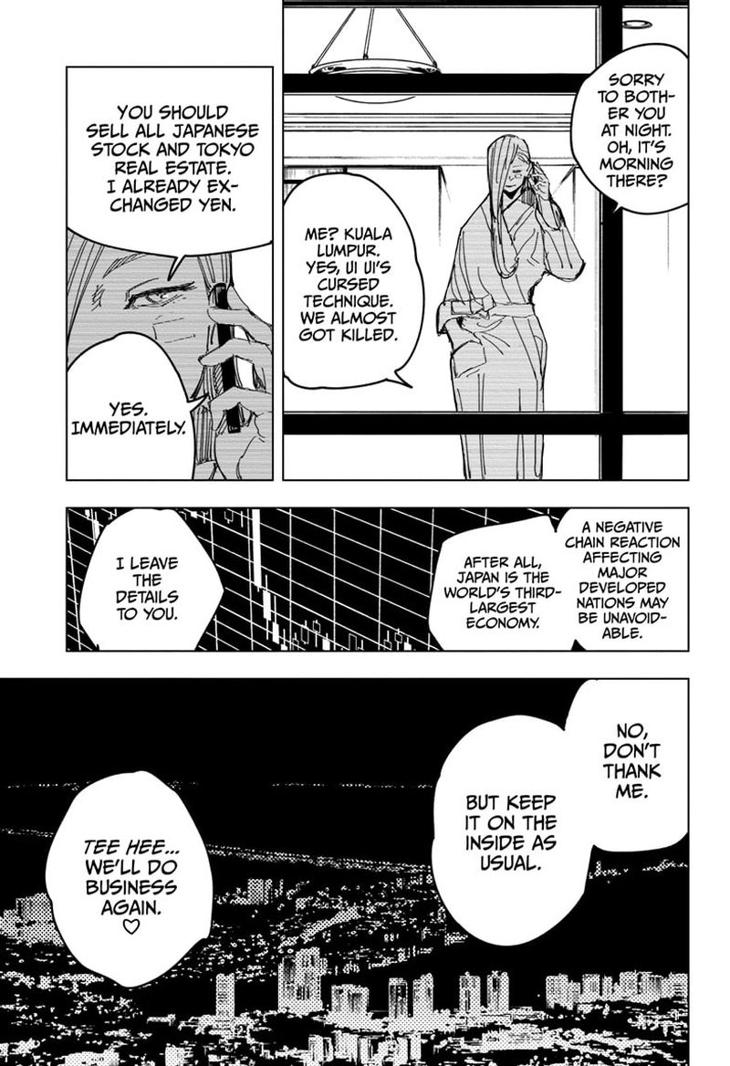 JUJUTSU KAISEN Chapter 133 - Page 7 in English