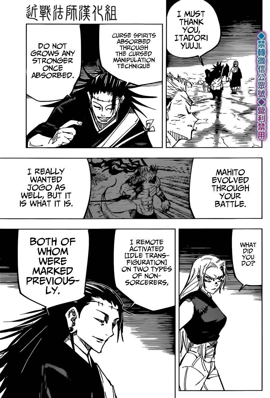 JUJUTSU KAISEN Chapter 136 - Page 9 in English