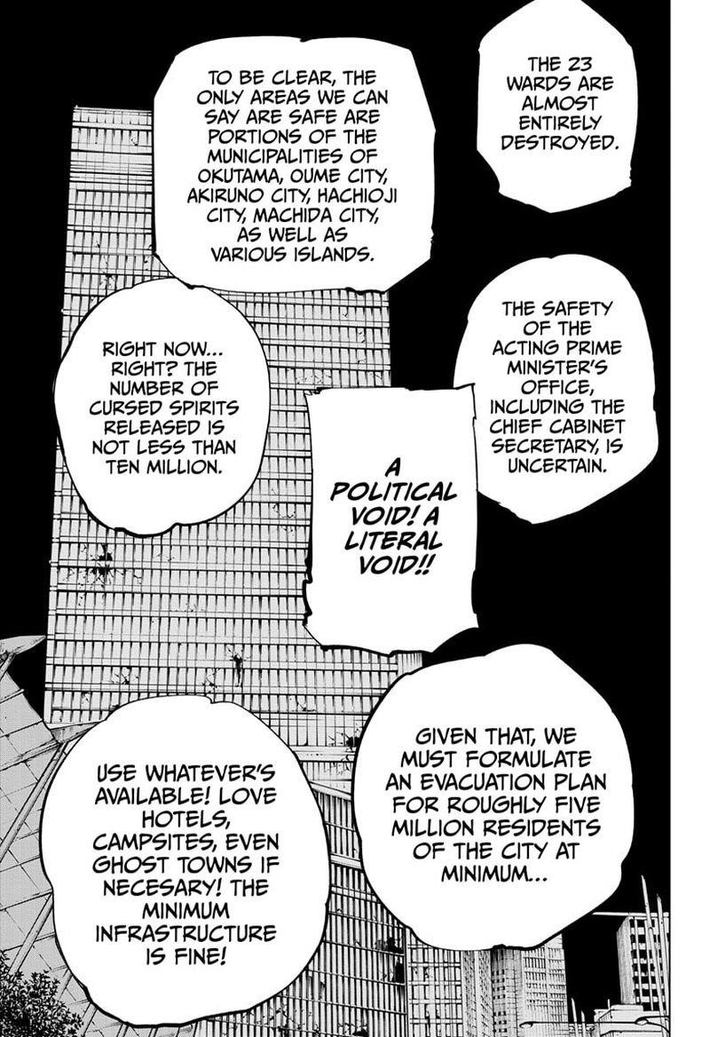 JUJUTSU KAISEN Chapter 137 - Page 4 in English