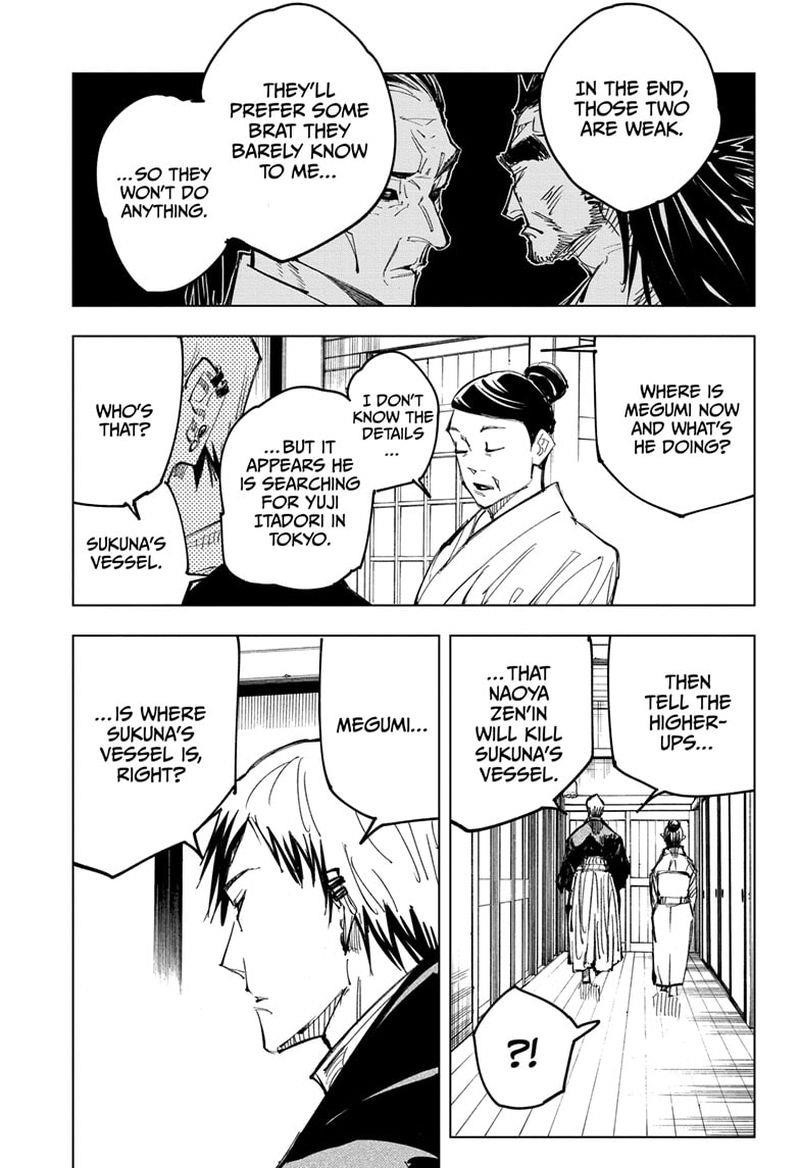 JUJUTSU KAISEN Chapter 138 - Page 11 in English