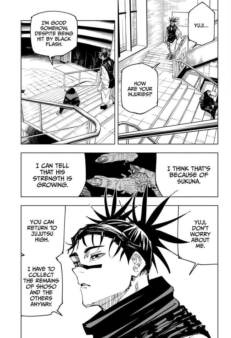 JUJUTSU KAISEN Chapter 138 - Page 15 in English