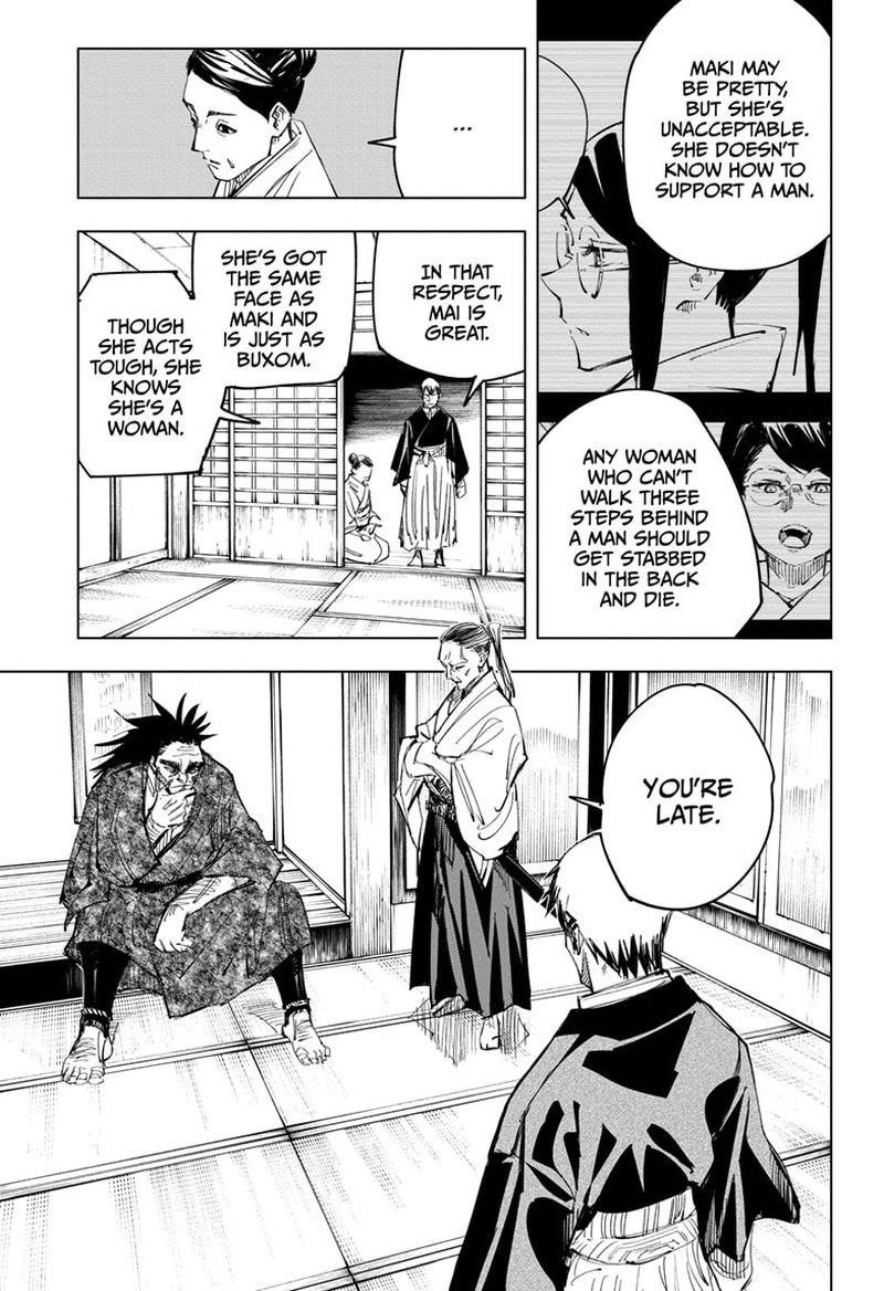 JUJUTSU KAISEN Chapter 138 - Page 3 in English
