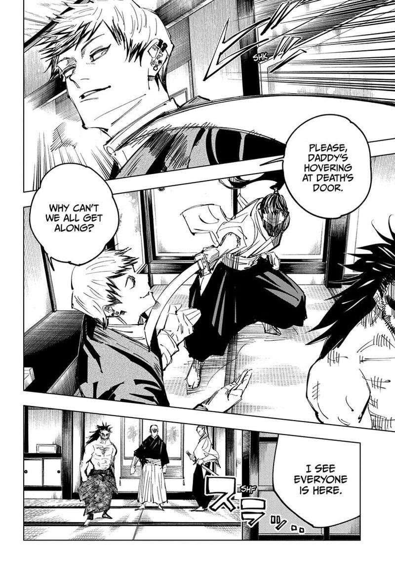 JUJUTSU KAISEN Chapter 138 - Page 6 in English