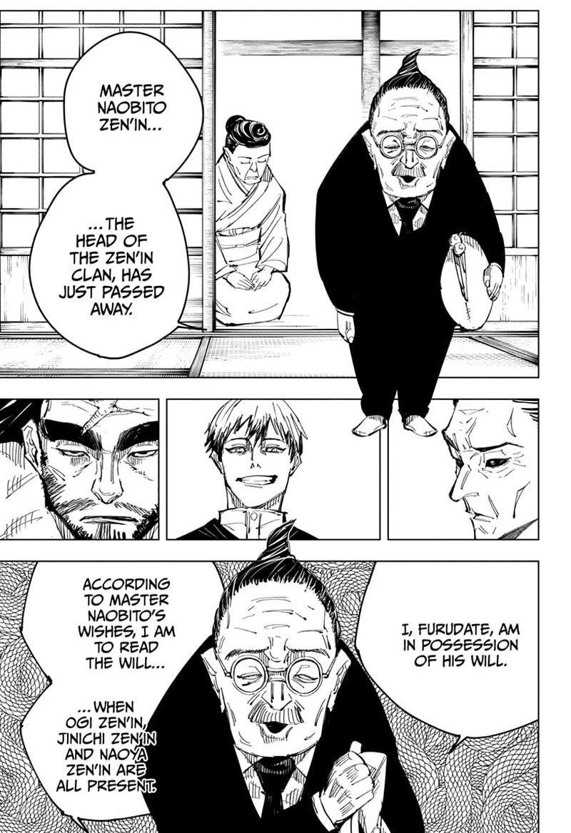 JUJUTSU KAISEN Chapter 138 - Page 7 in English