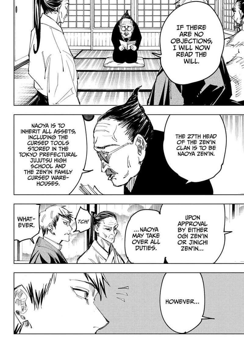 JUJUTSU KAISEN Chapter 138 - Page 8 in English