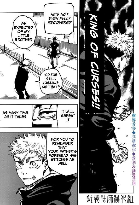 JUJUTSU KAISEN Chapter 139 - Page 10 in English
